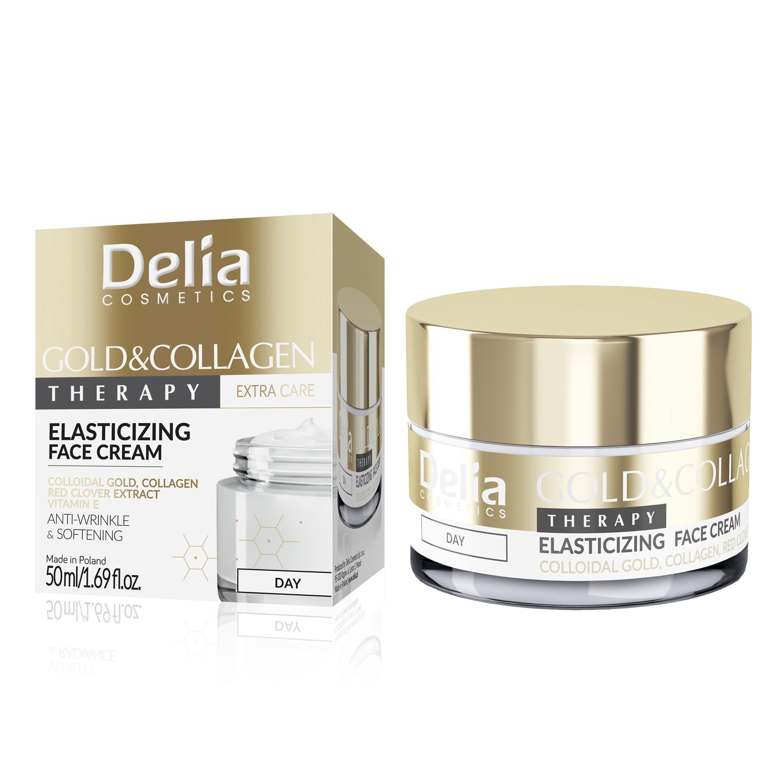 Delia gold &collagen day 50ml