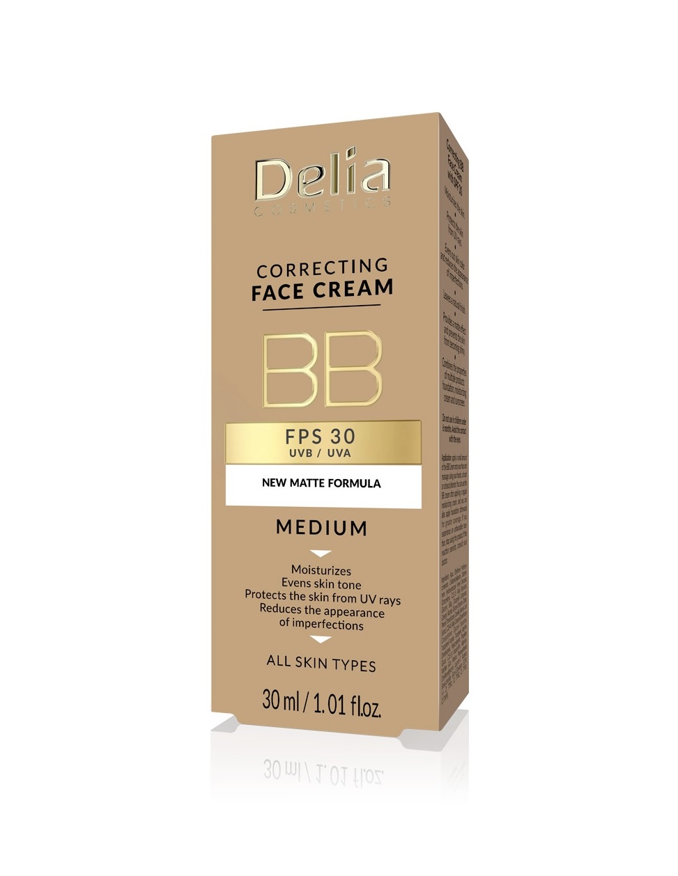 Delia face cream bb spf 30 medium 30ml