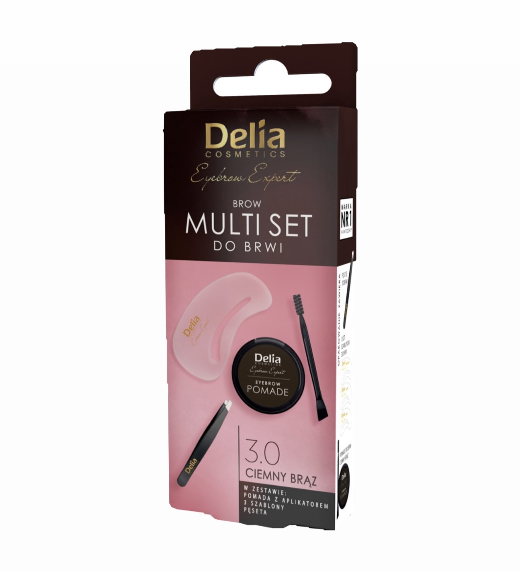 Delia multi brow set  brown