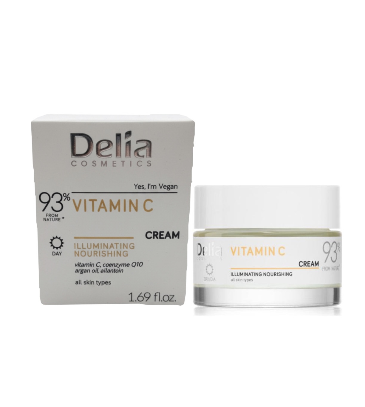 Delia vitamin c cream %93 from nature  50ml
