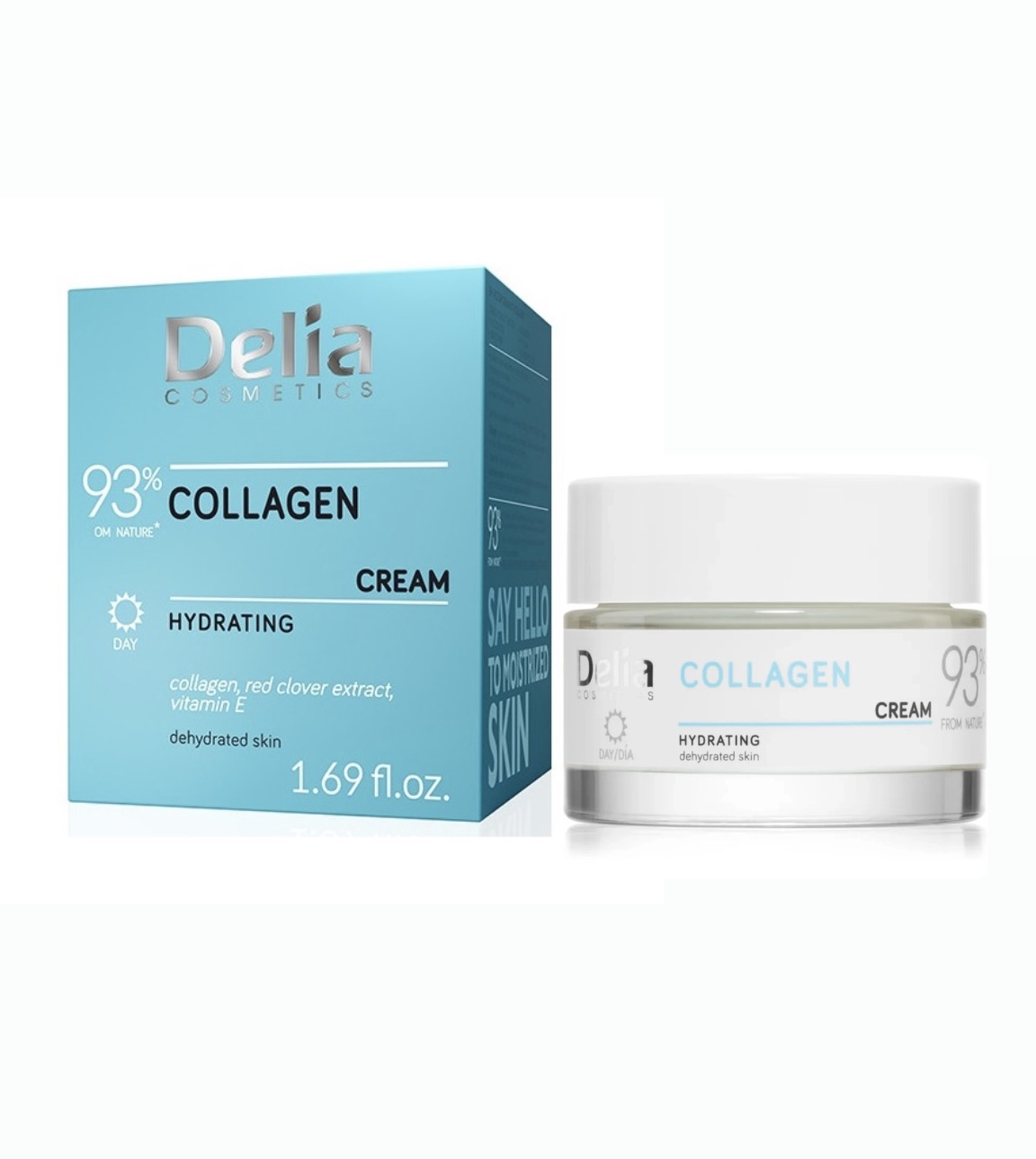Delia collagen cream  %93 from nature hydrating 50ml