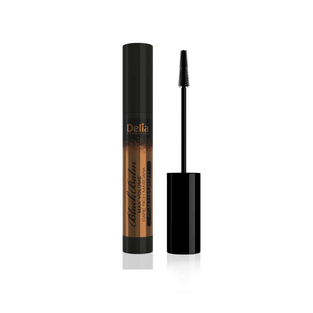 Delia black balm volume rich mascara max volume 14 ml