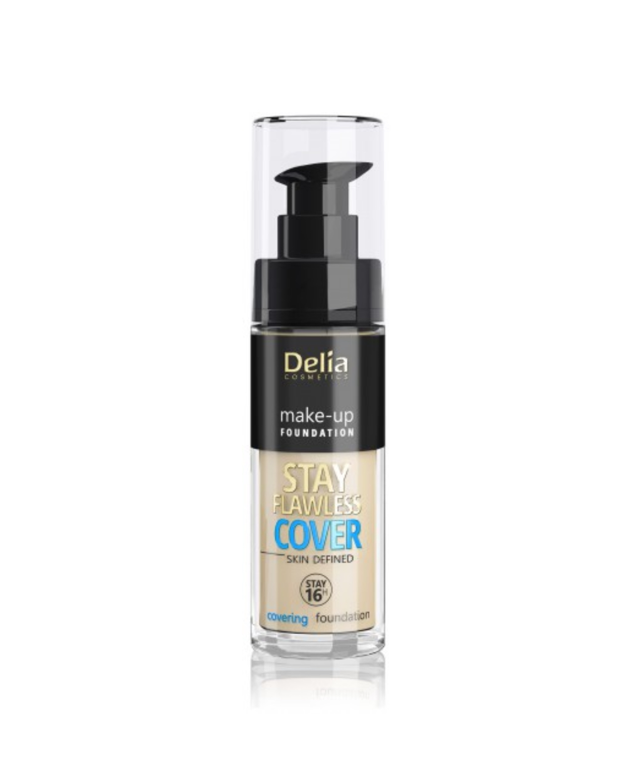 Delia stay flawless cover foundation 30 ml ( 6 tones available )