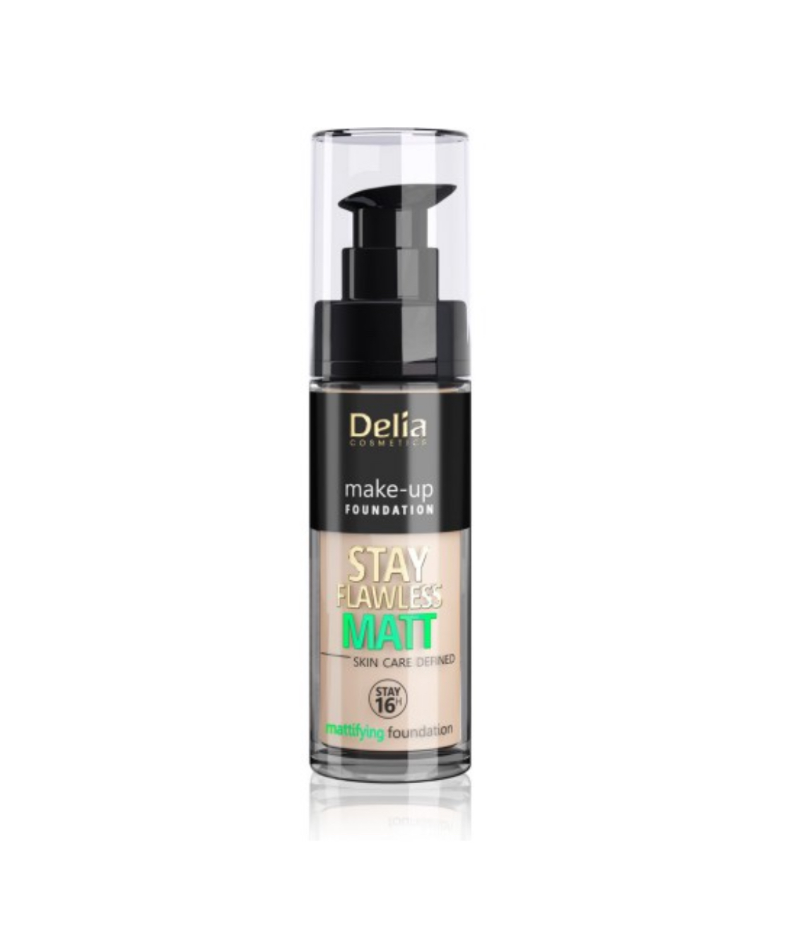 Delia stay flawless matt foundation 30 ml ( 6 tones available)