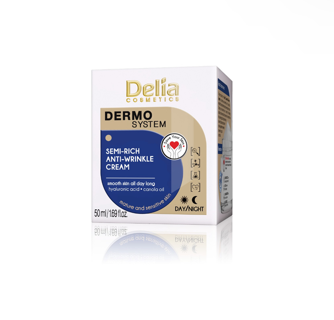 Delia semi rich anti wrinkle cream 50 ml
