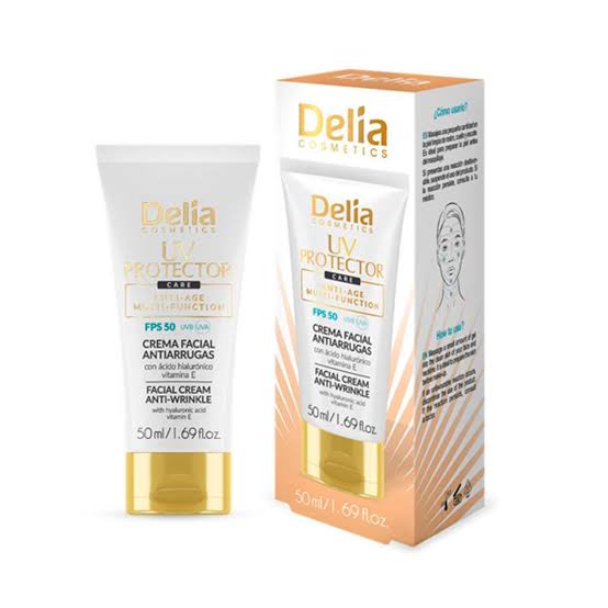 Delia uv protector anti age multi function 50 ml