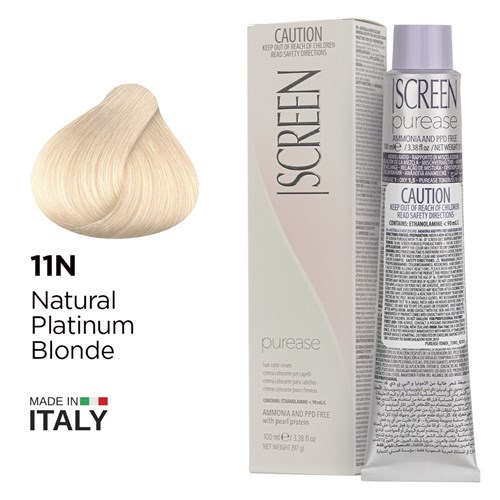 Screen purease color cream 11n platinum blonde