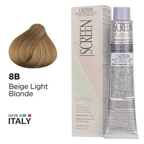 Screen purease color cream 8b beige light blonde