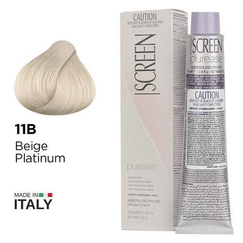 Screen purease color cream 11b beige platinum blonde