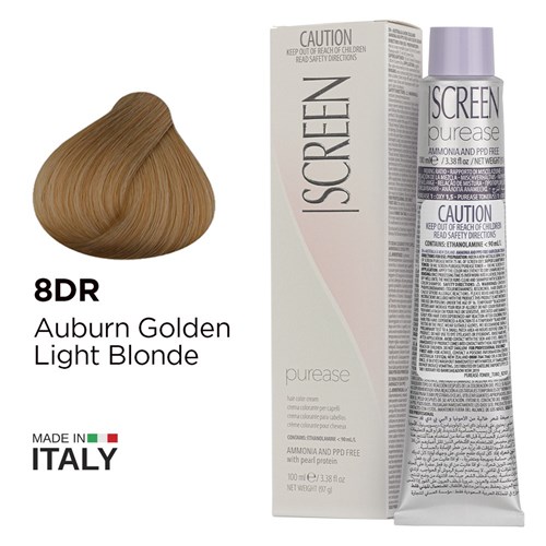 Screen purease color cream 8dr auburn golden light blonde