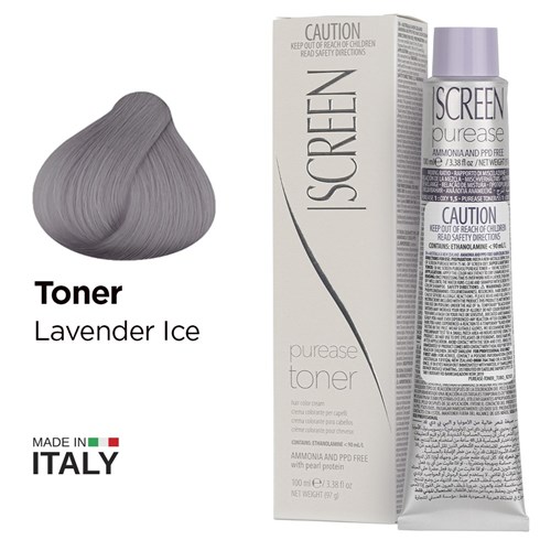 Screen purease color cream lavender ice