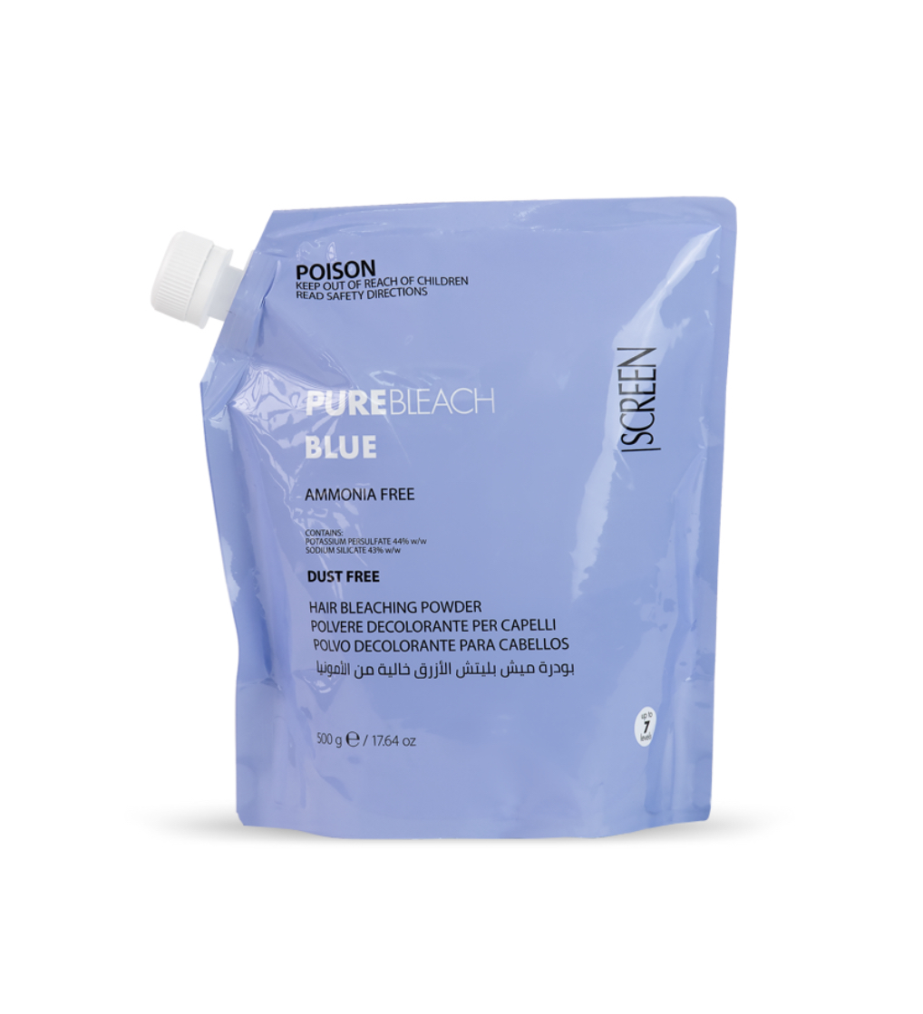 Screen pure bleach blue 500gram