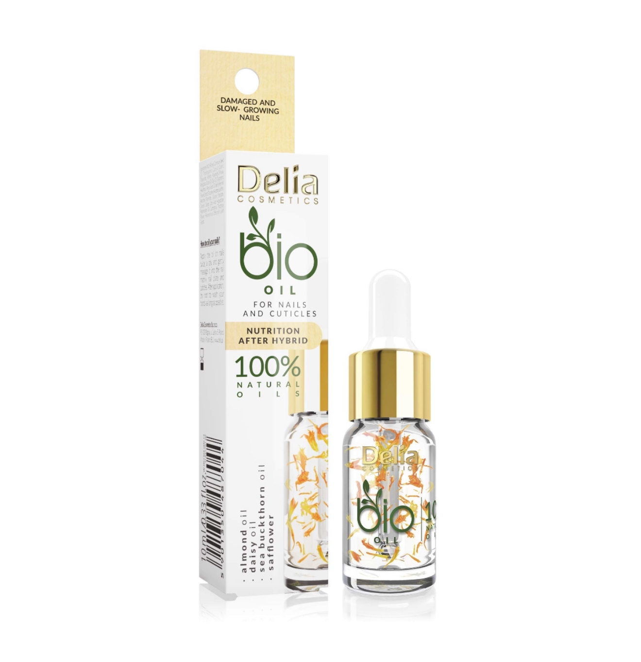 Delia bio oil for nails and cuticles nutrition 10 ml