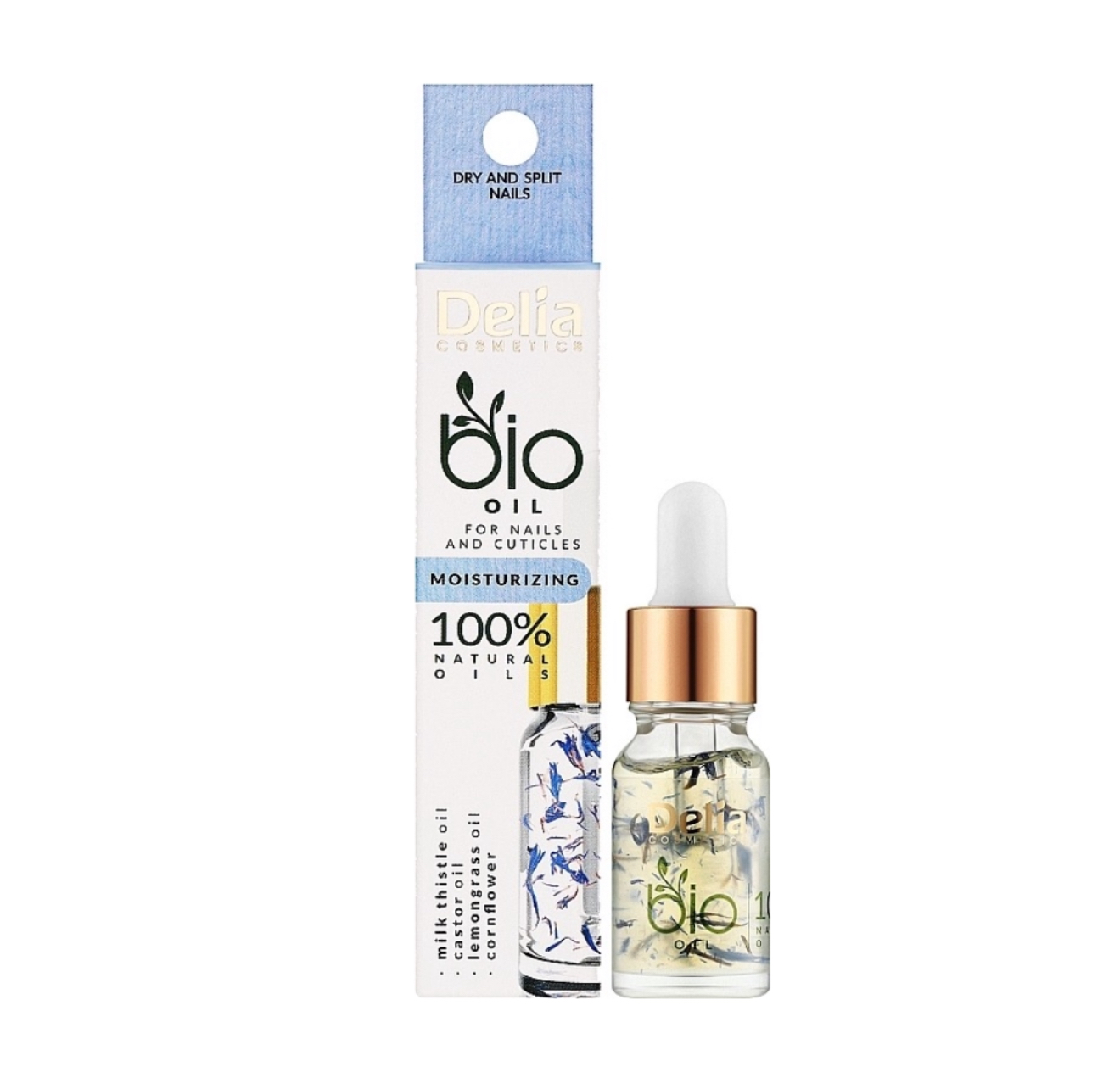 Delia bio oil for nails and cuticles moisturizing 10ml