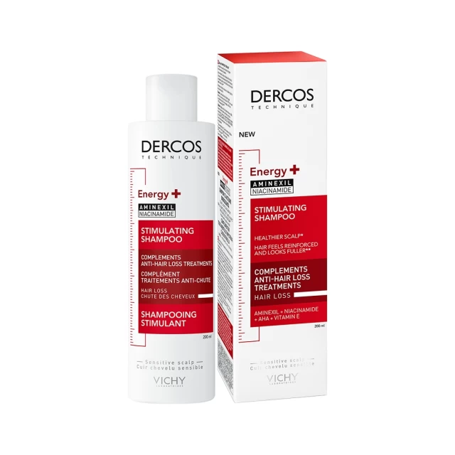 Vichy dercos energy shampoo against hair loss 200ml